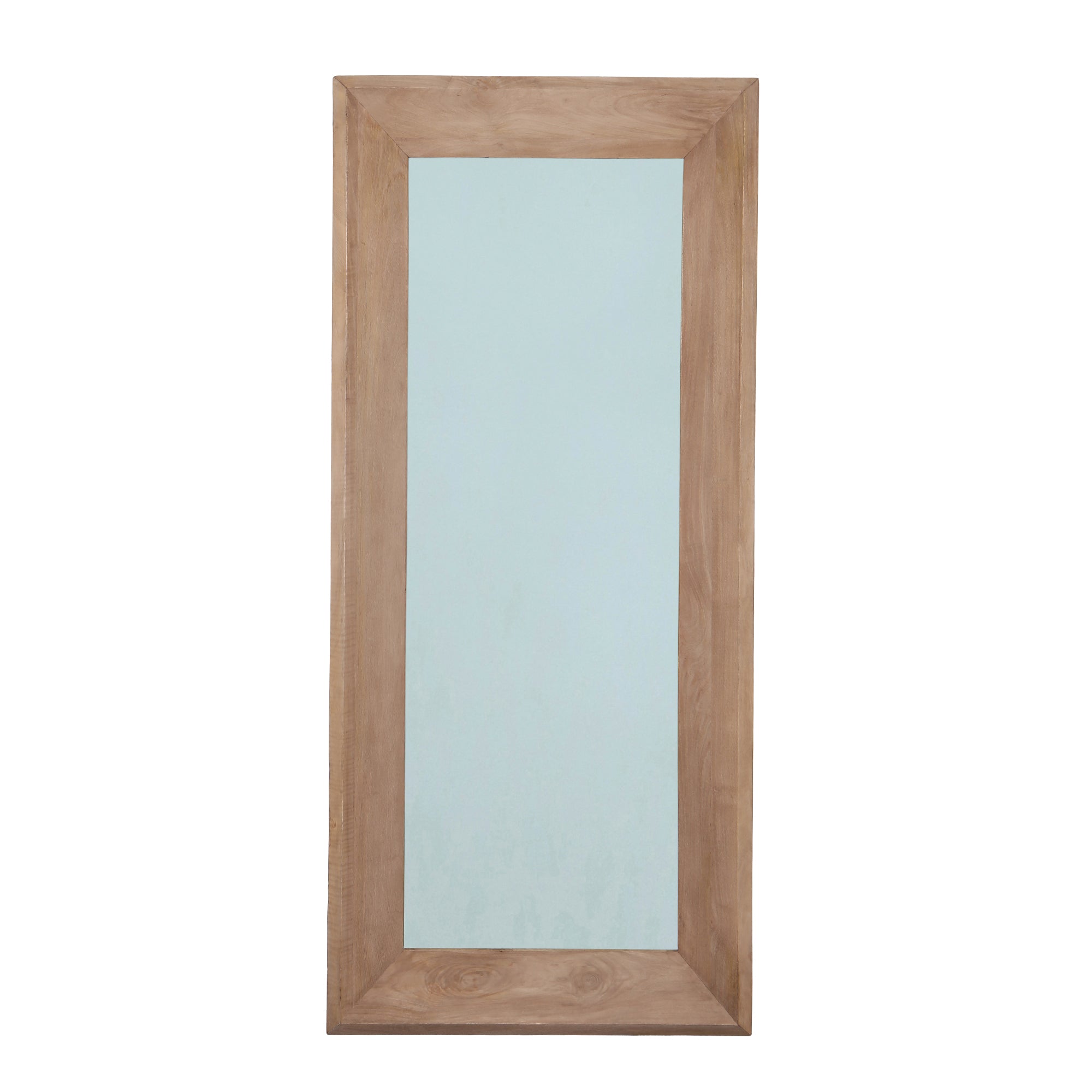 Nicka Natural Mango Wood Rectangle Mirror S 70,5x13,5x160cm