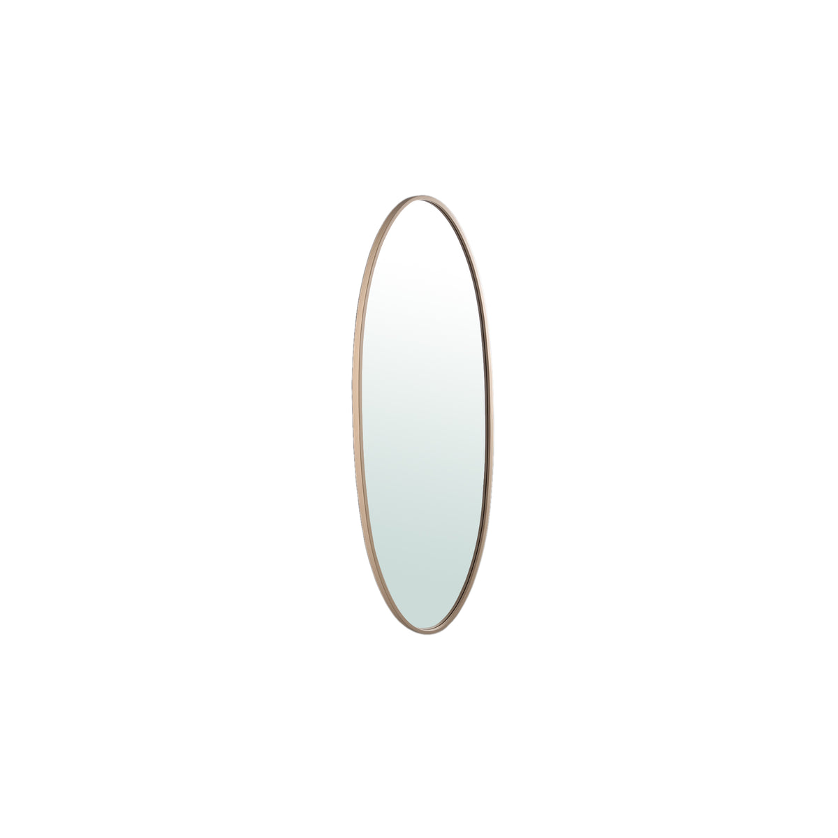 Serine Sand Steel Oval Mirror Small 50x3,5x140cm PTMD