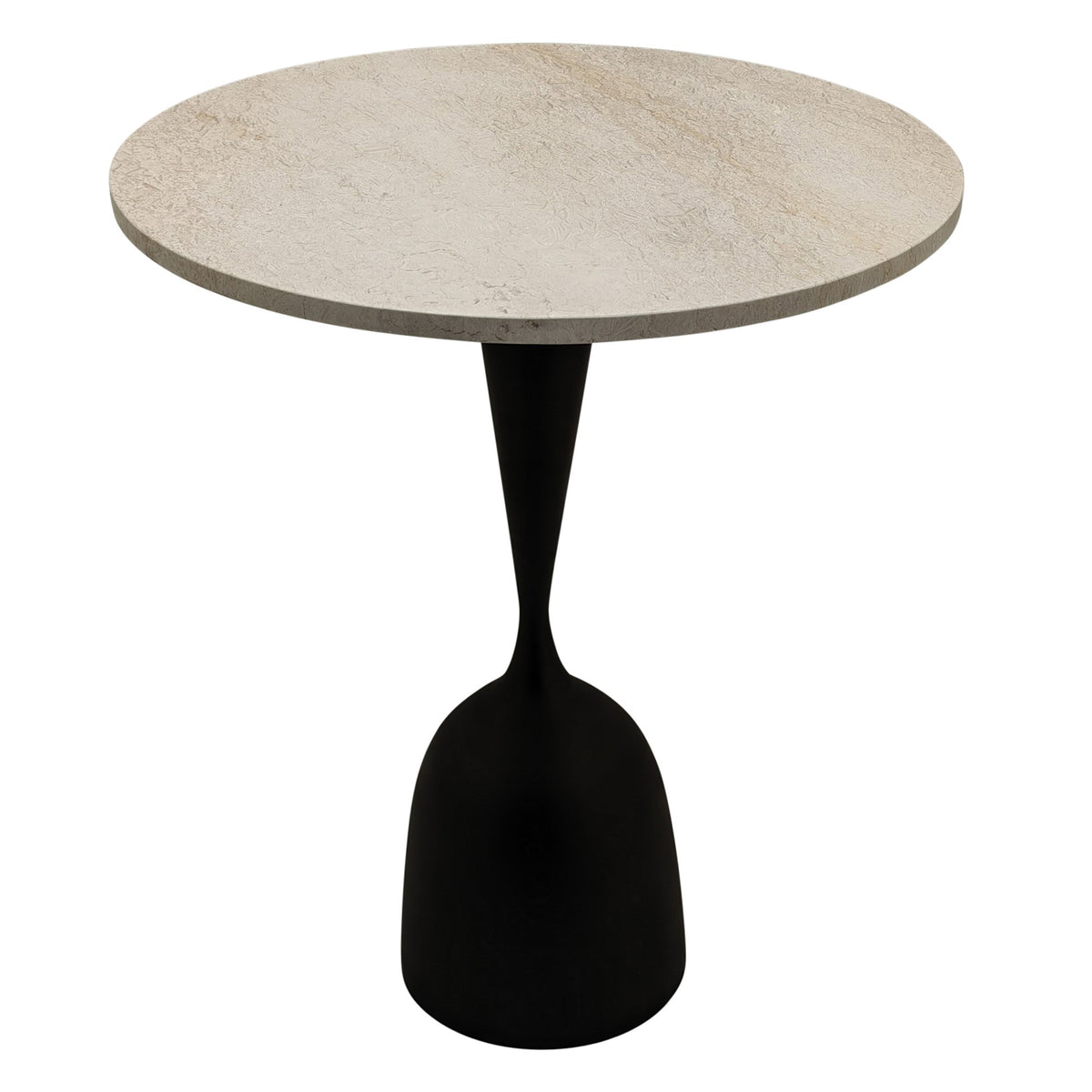 Patras Bistrotafel Beige Marmer H77cm PTMD