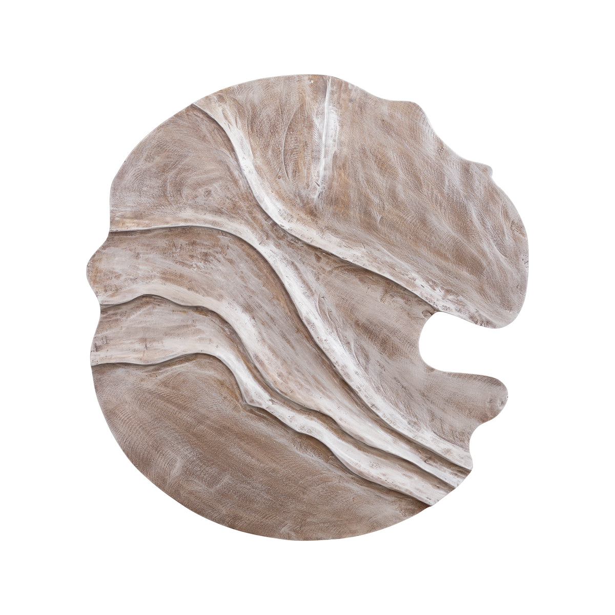 Samraj Brown MDF Wall Panel Wave Structure PTMD
