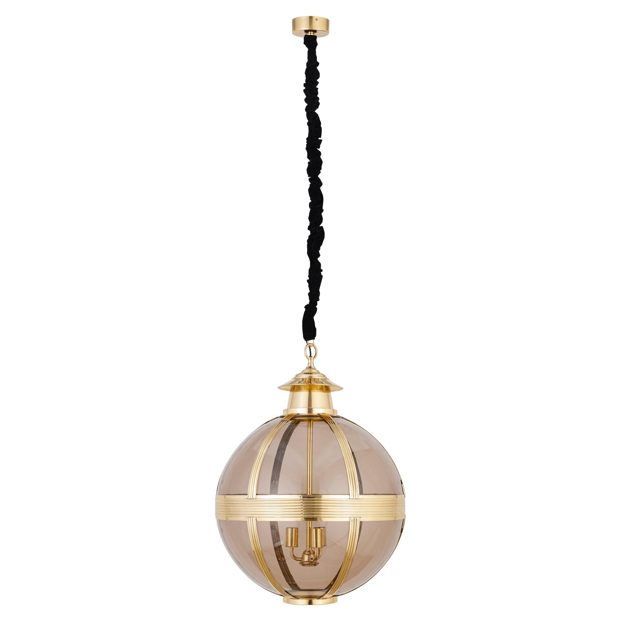 Hanglamp Mikk Large - Ø66x91 cm - Glas - Messing PTMD