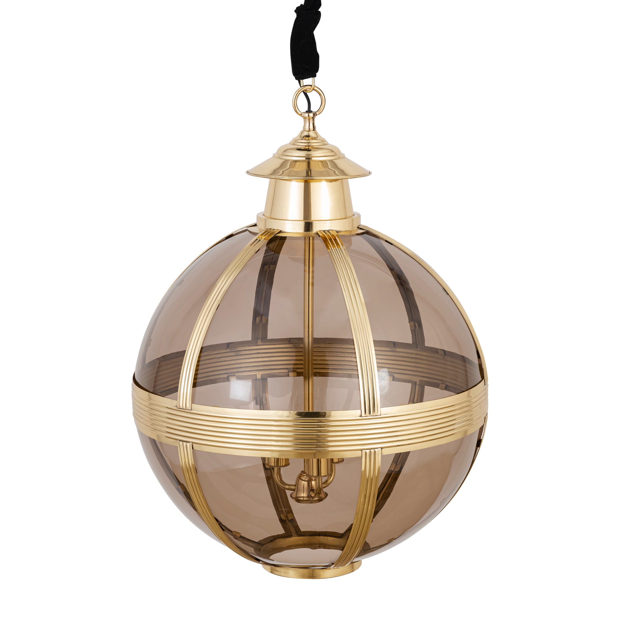 Hanglamp Mikk Large - Ø66x91 cm - Glas - Messing PTMD