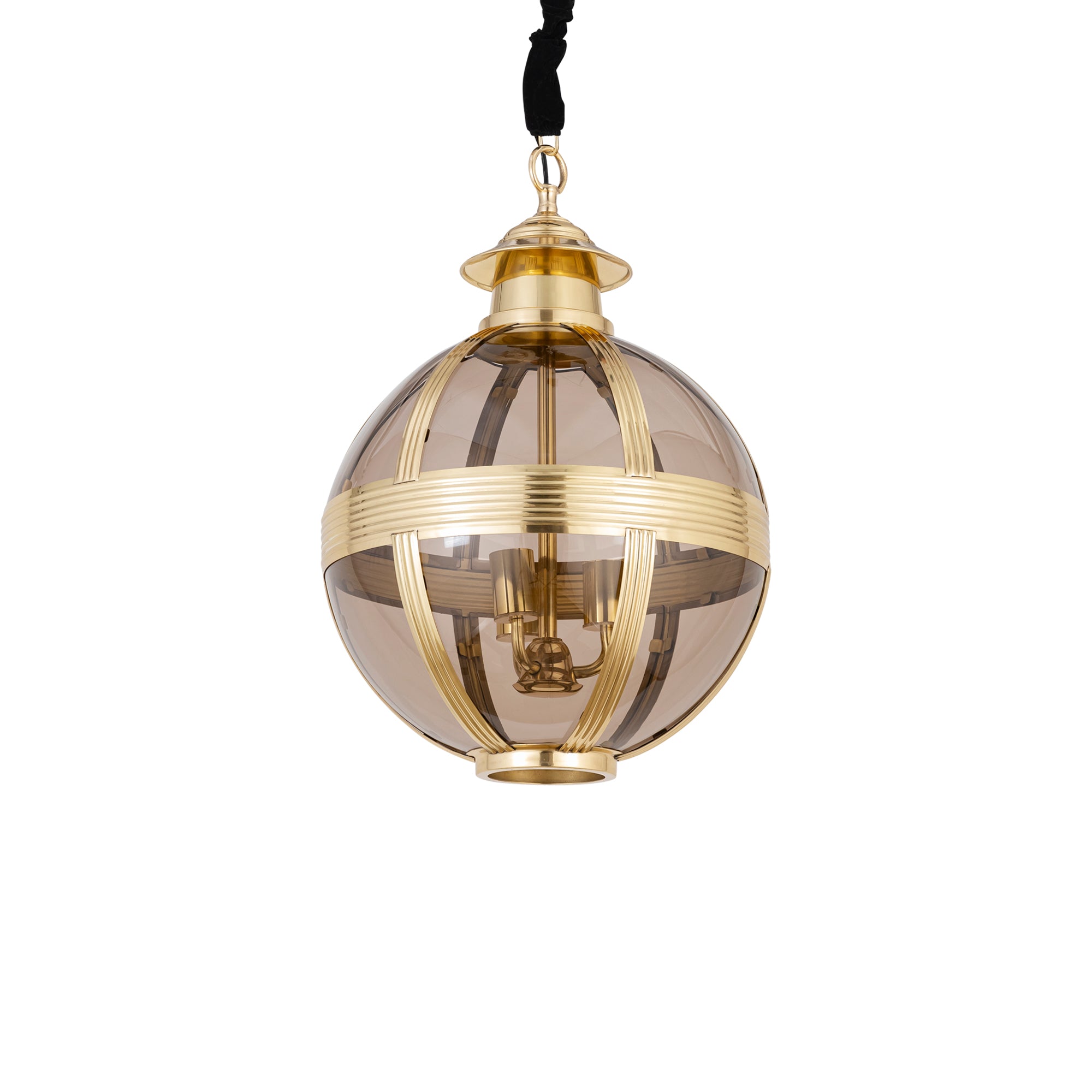Hanglamp Mikk Small - Ø46x66 cm - Glas - Messing PTMD