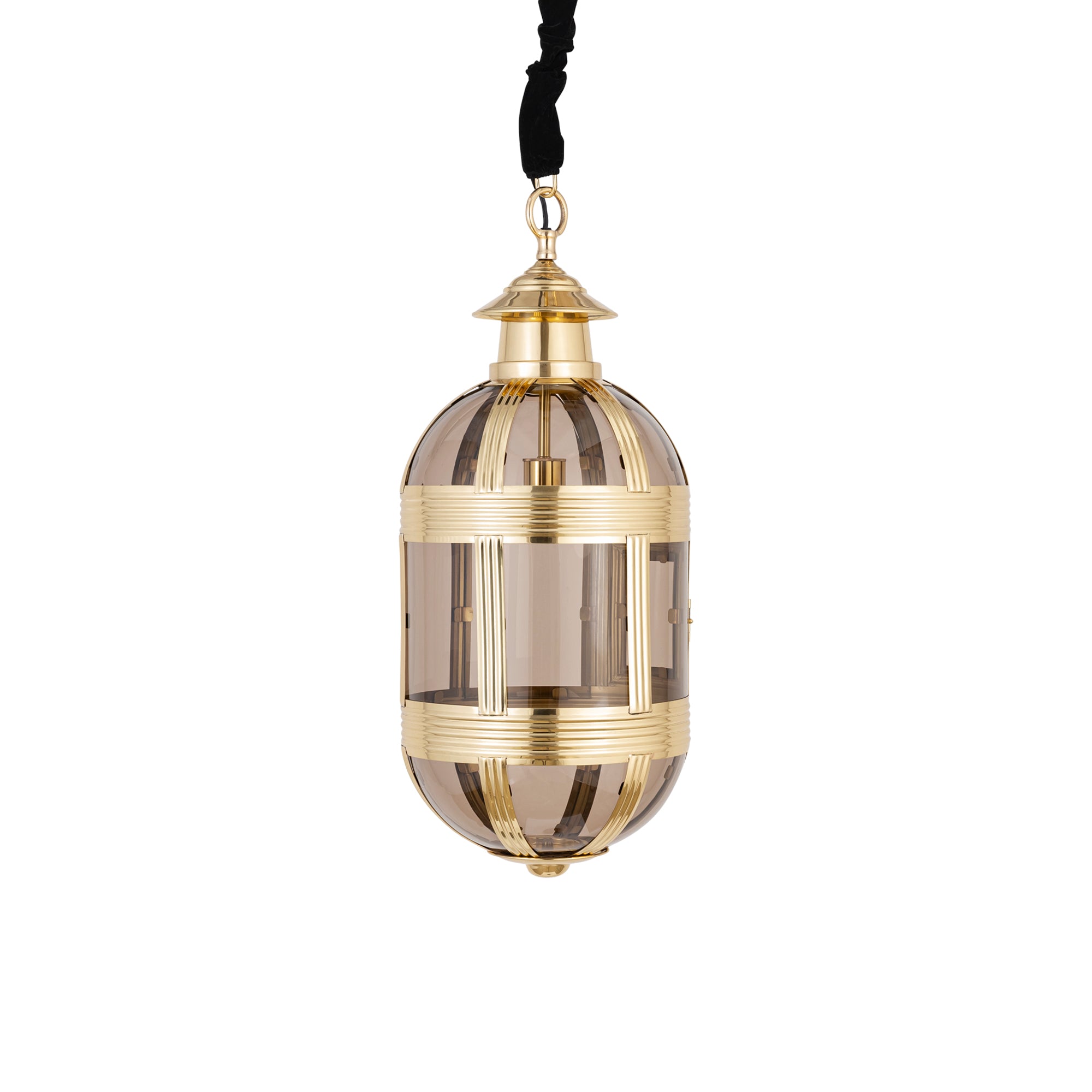 Hanglamp Mikk Small - Ø31x71 cm - Glas - Messing PTMD