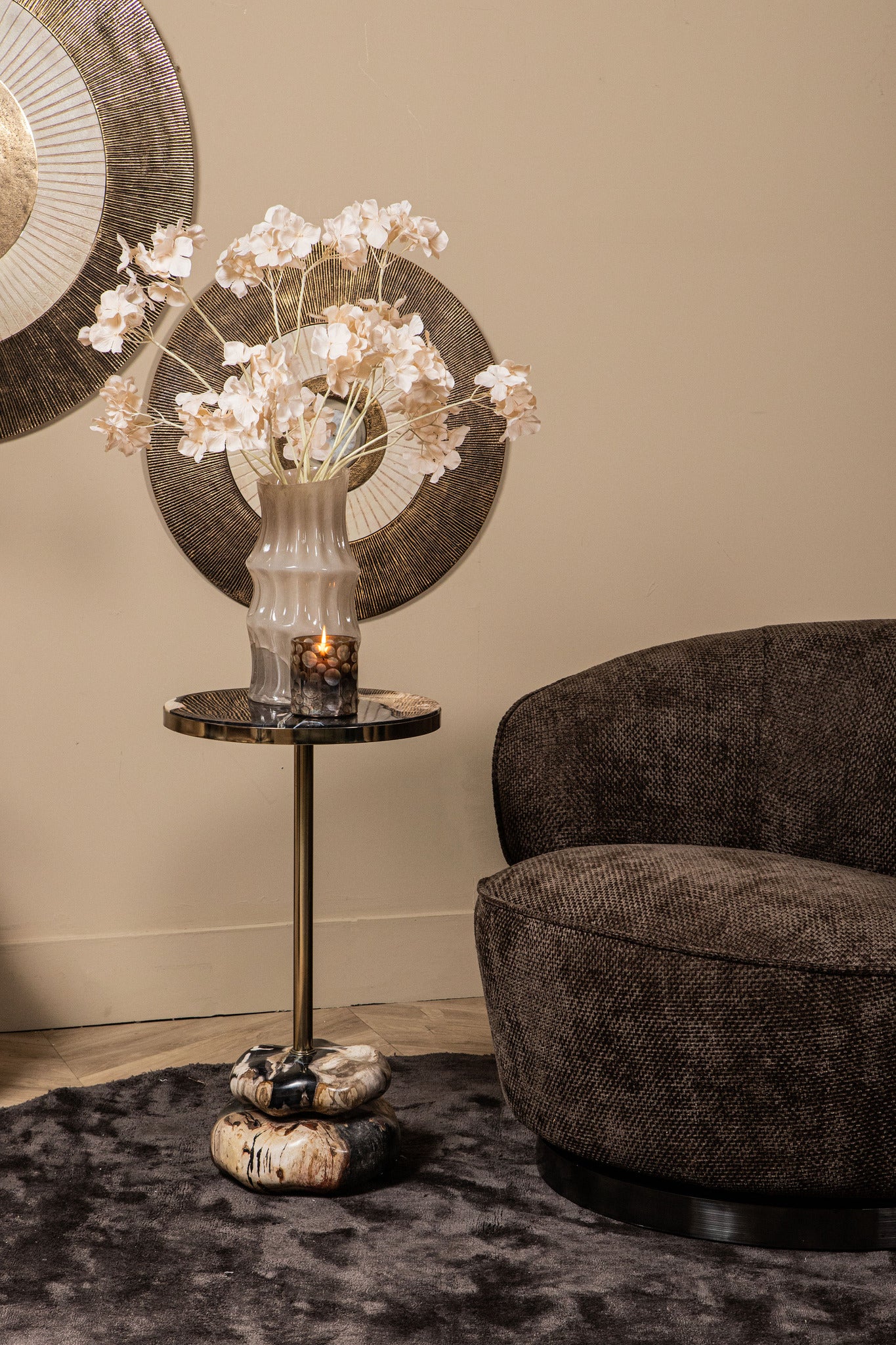 Fauteuil Filou Dark Brown Eden 8 PTMD