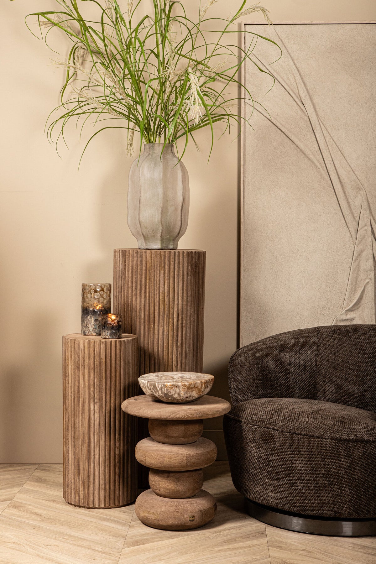 Fauteuil Filou Dark Brown Eden 8 PTMD