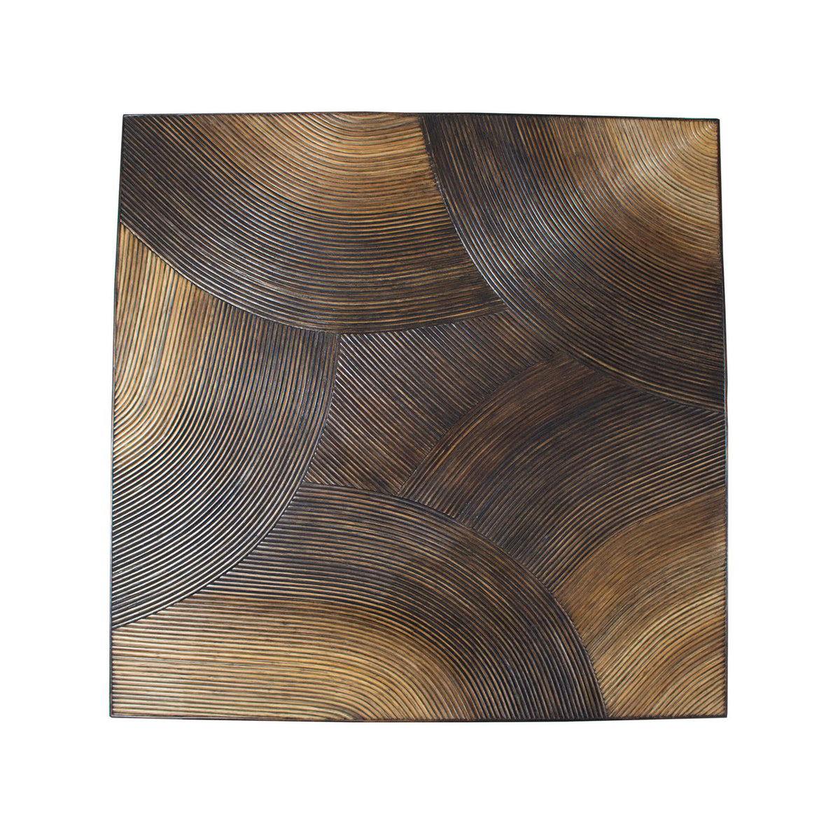 PTMD Casablanca Bruine Salontafel Vierkant 120x120cm