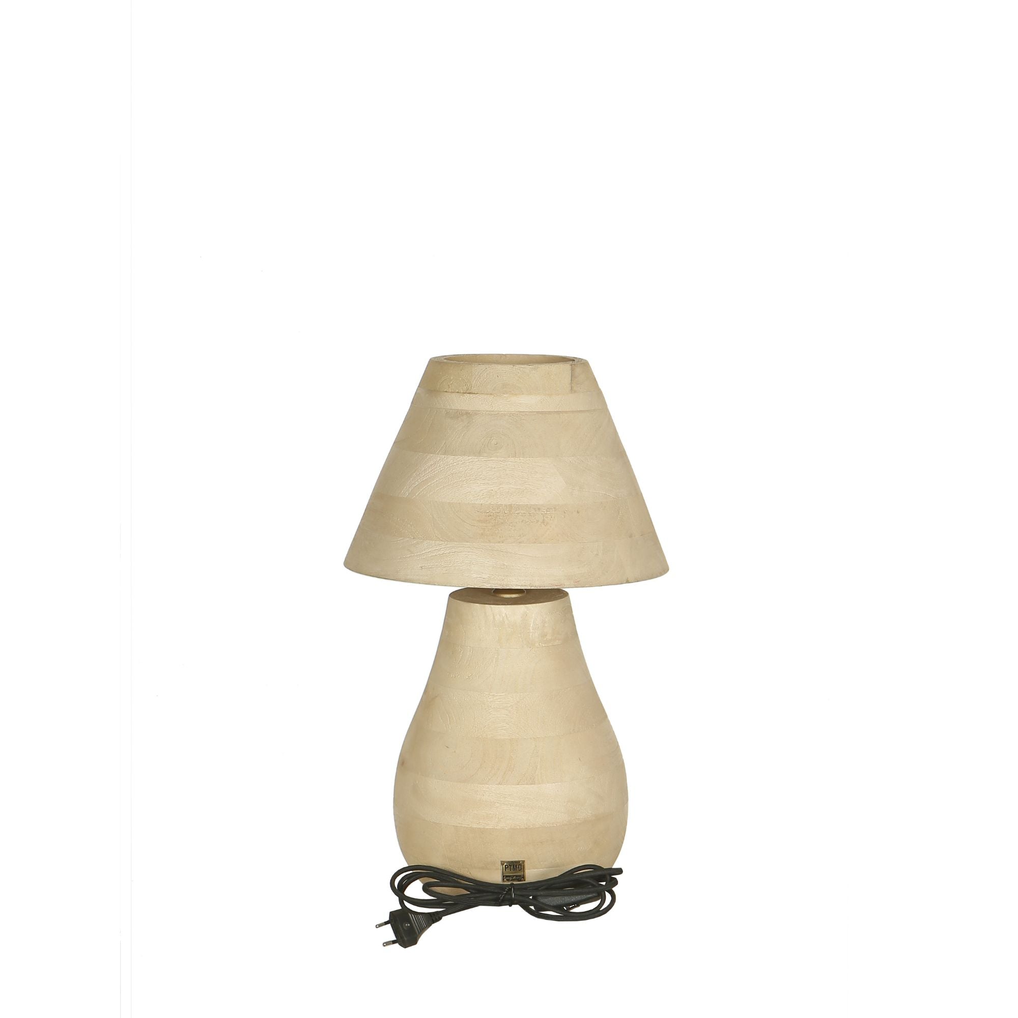 Tafellamp Peake Naturel Mangohout Small PTMD