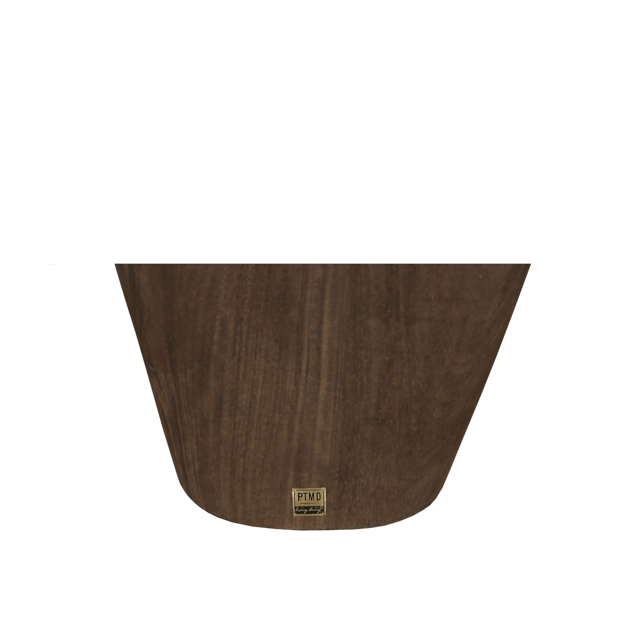 Harshad Brown Mango Wood Side Table Organic PTMD
