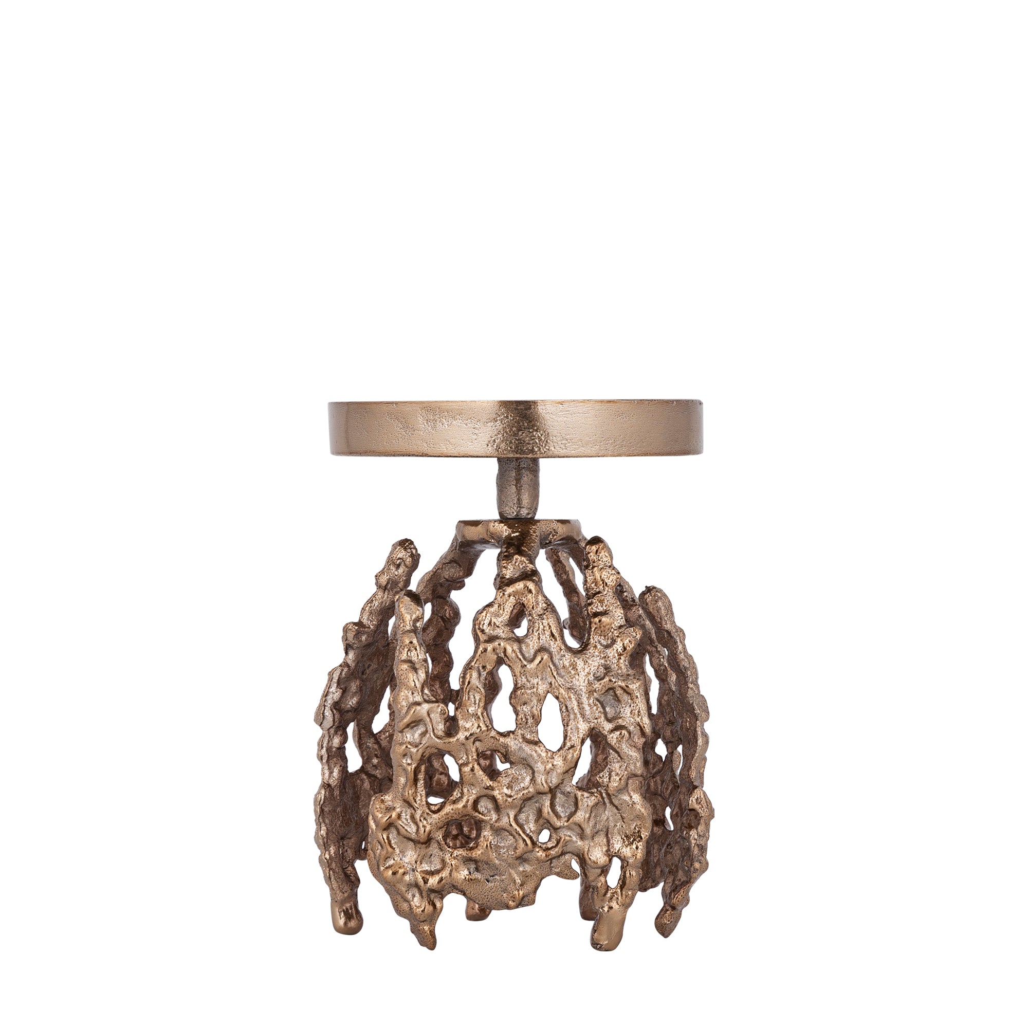 Kandelaar Barrie - 11x11x17cm PTMD