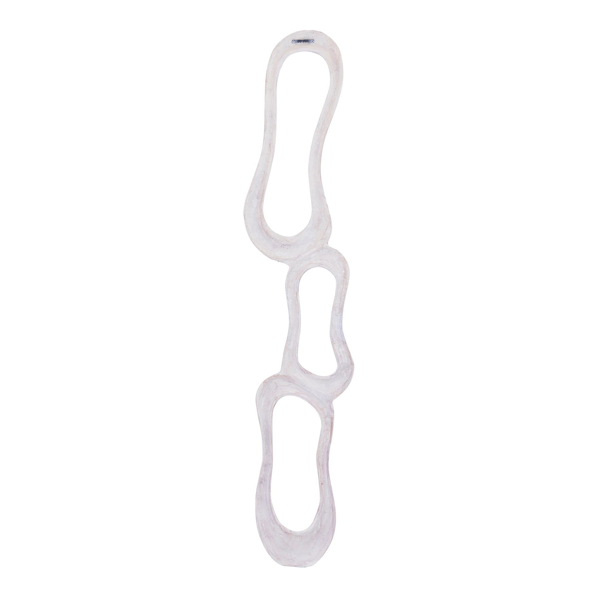 Wanddeco Camare Abstract Design Gegoten Aluminium Beige Large PTMD