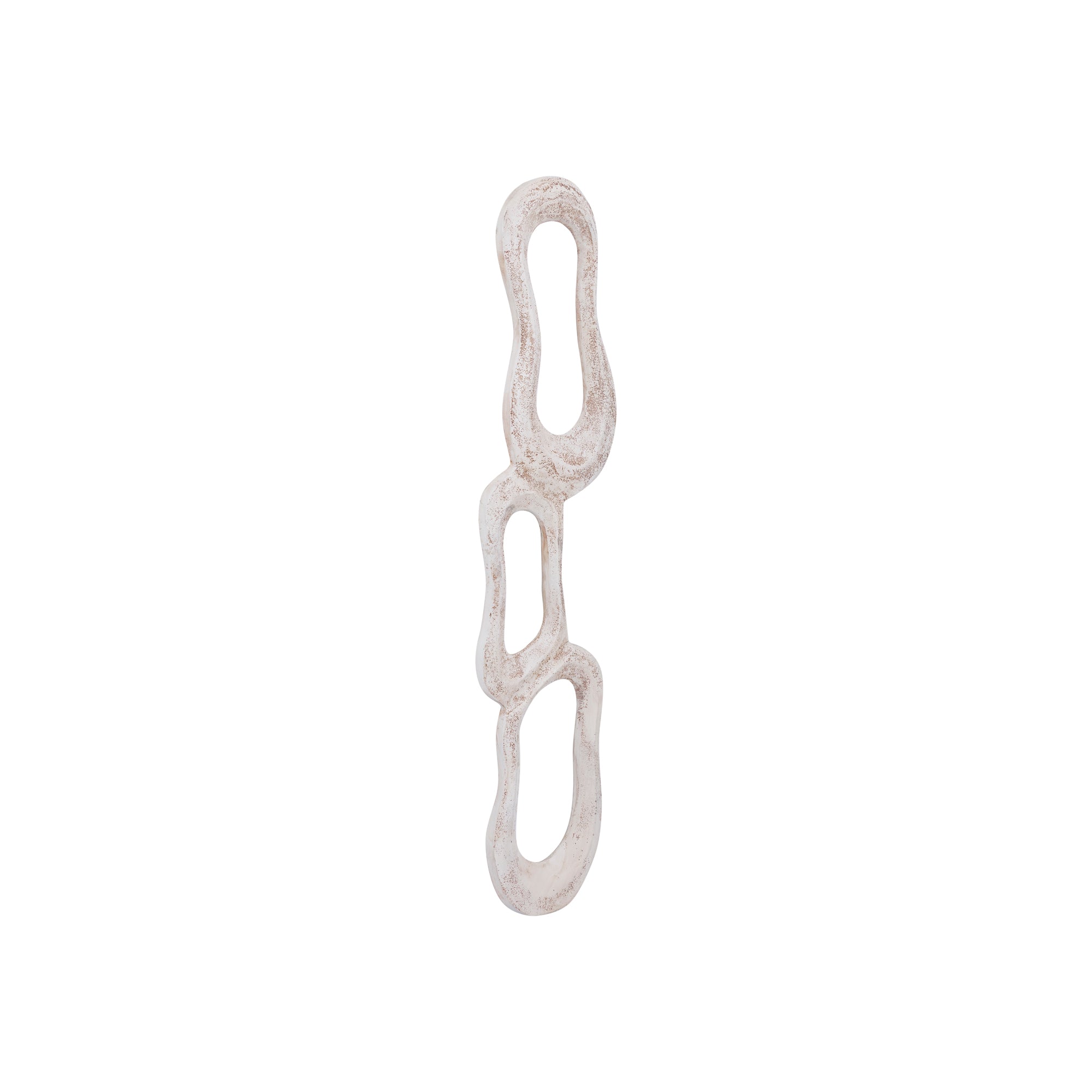 Wanddeco Camare Abstract Design Gegoten Aluminium Beige Small PTMD