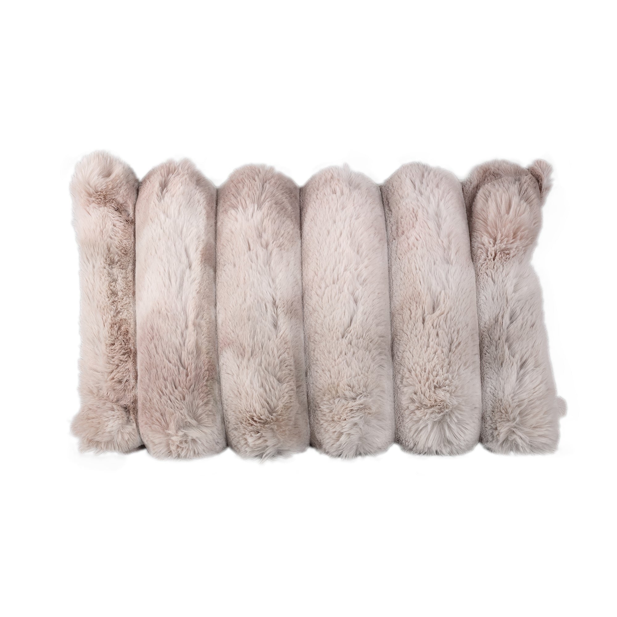 Kussen Divvo Beige Brede Rib Rechthoek PTMD
