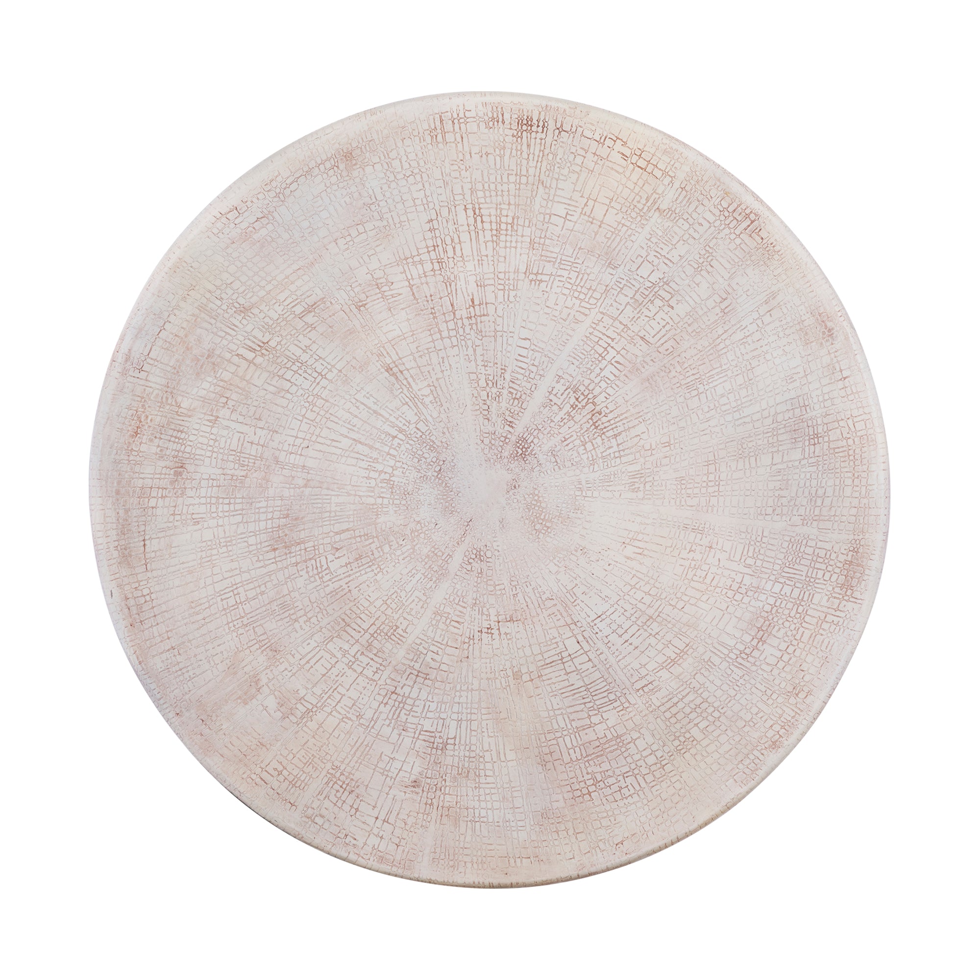 Rond Wandpaneel Raizo Aluminium Beige Large PTMD