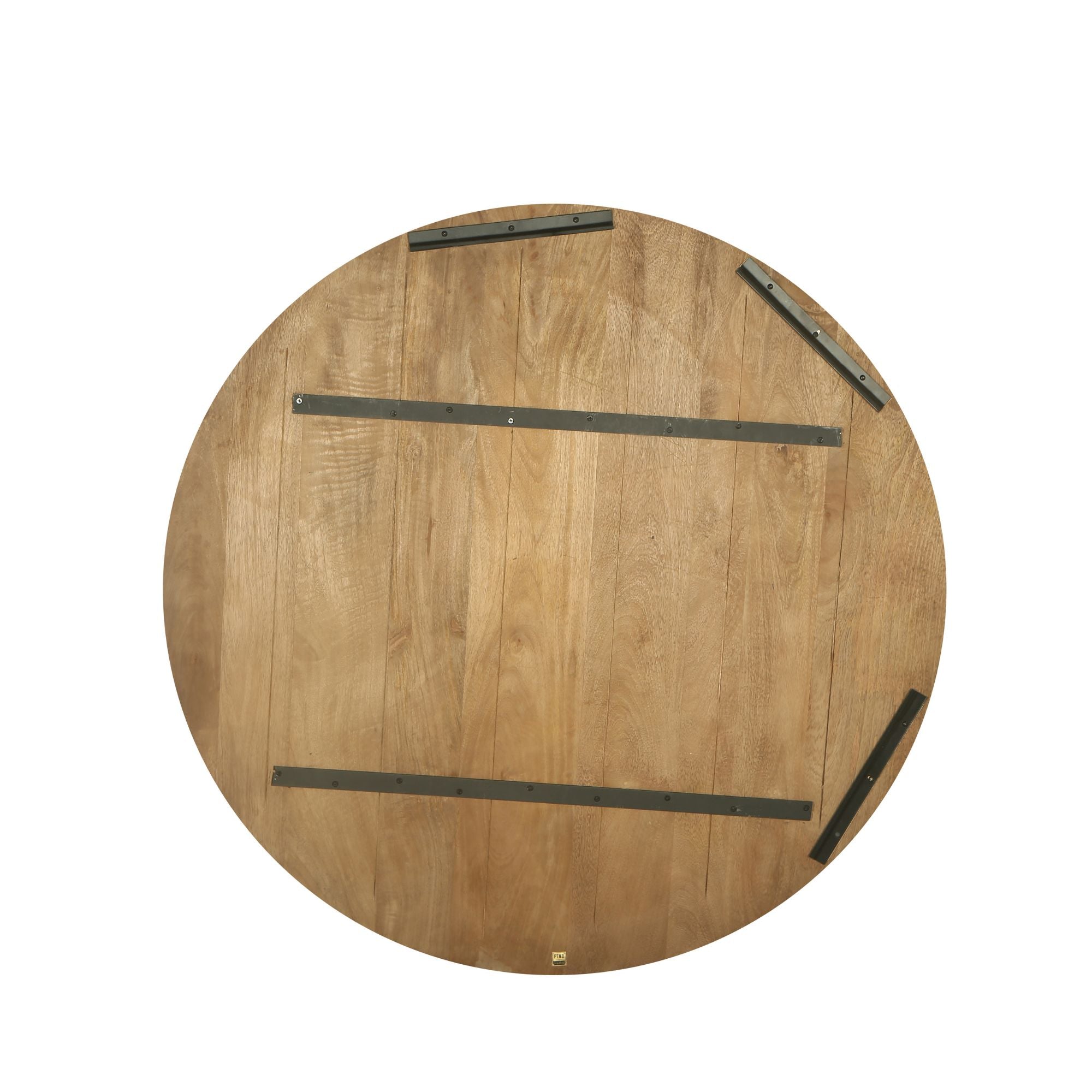 Rond Wandpaneel Mattin Mangohout Naturel Small PTMD