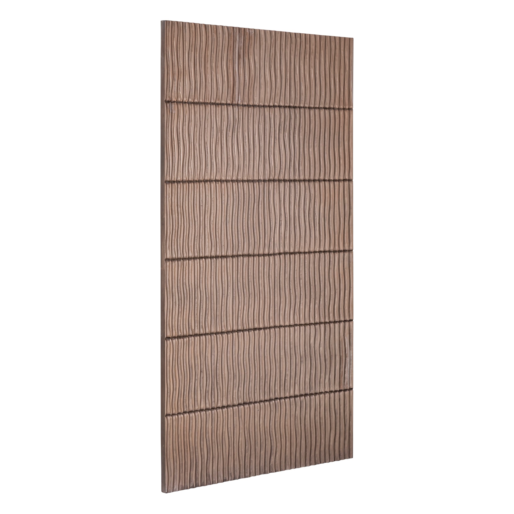 Seline Bronze MDF Wavy Stripe Layer Wall Panel L PTMD