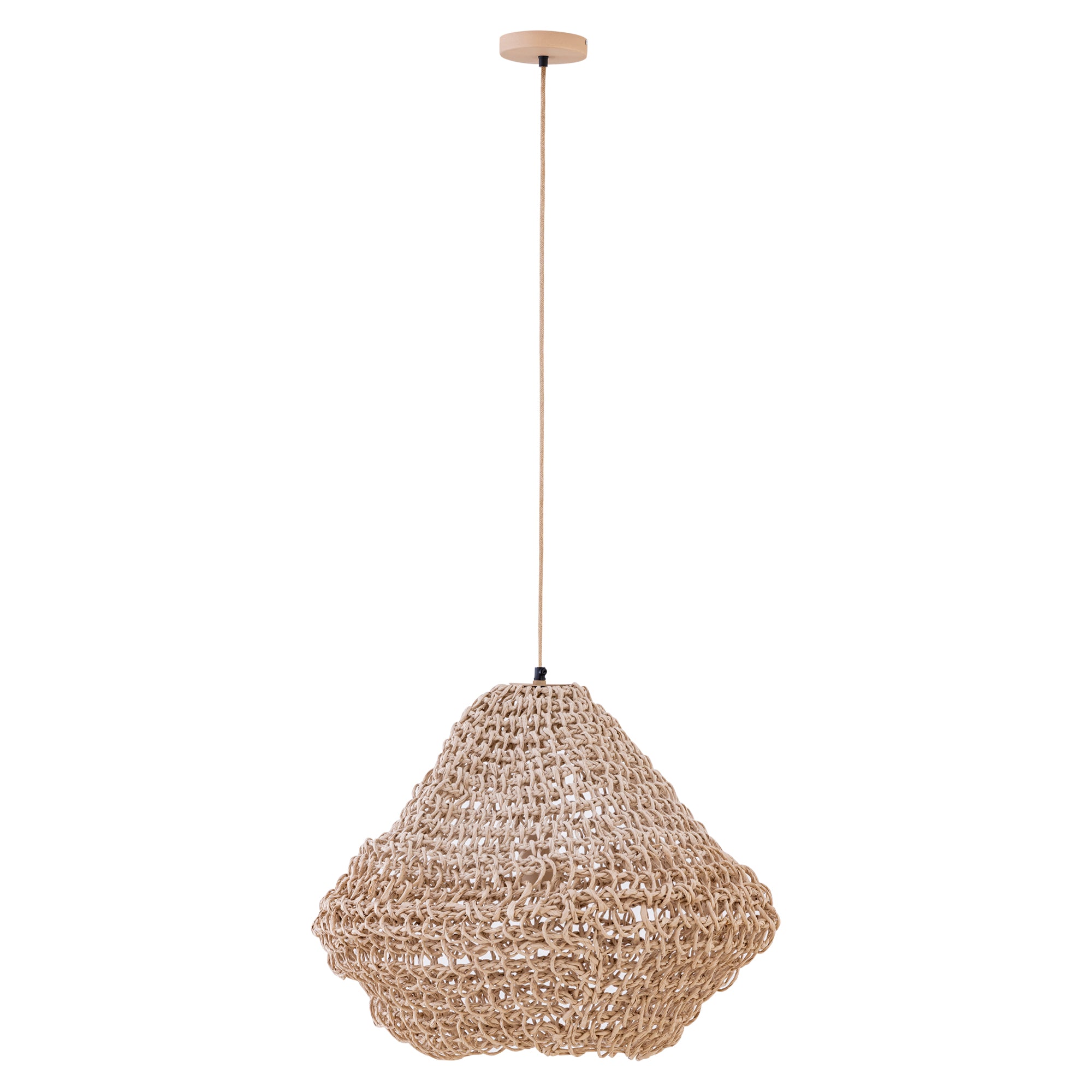 Hanglamp Dayo Naturel Papier Touw Closed Ball Small PTMD