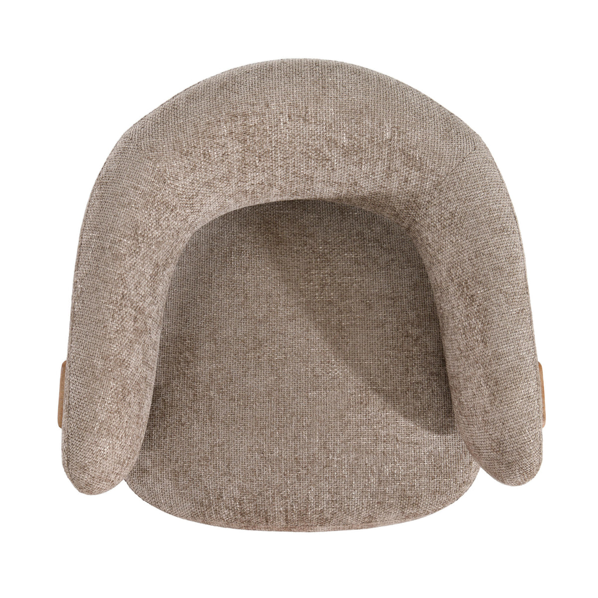 Mire Taupe Fauteuil Legacy 3 Mink Rubber wood PTMD