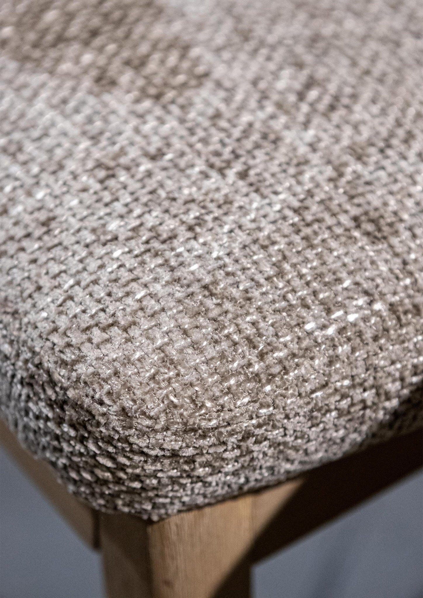 Eetkamerstoel Kael Taupe Legacy 3 Mink Rubberhout Set van 2PTMD
