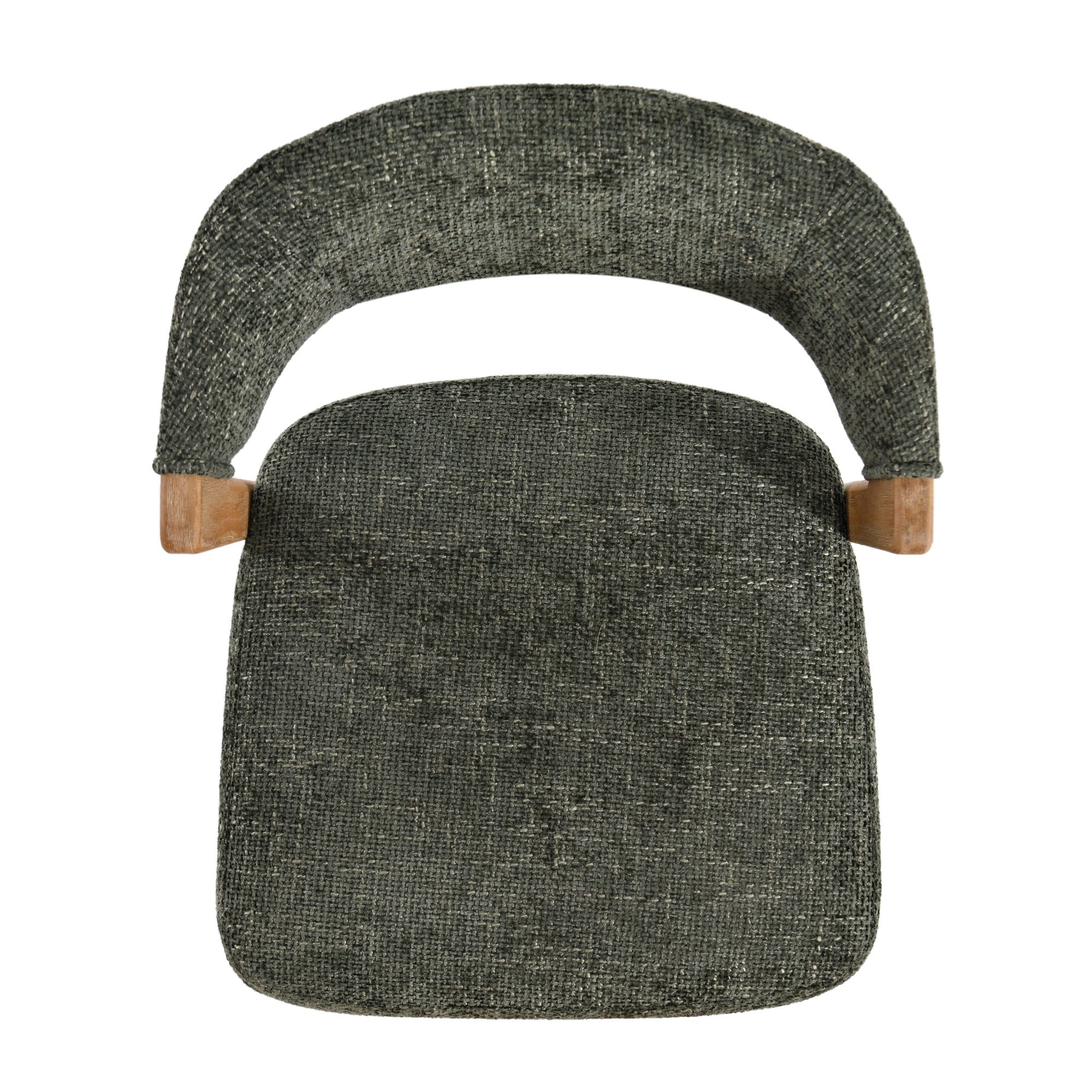 Eetkamerstoel Kael Groen Legacy 10 Olive Rubberhout Set van 2 PTMD