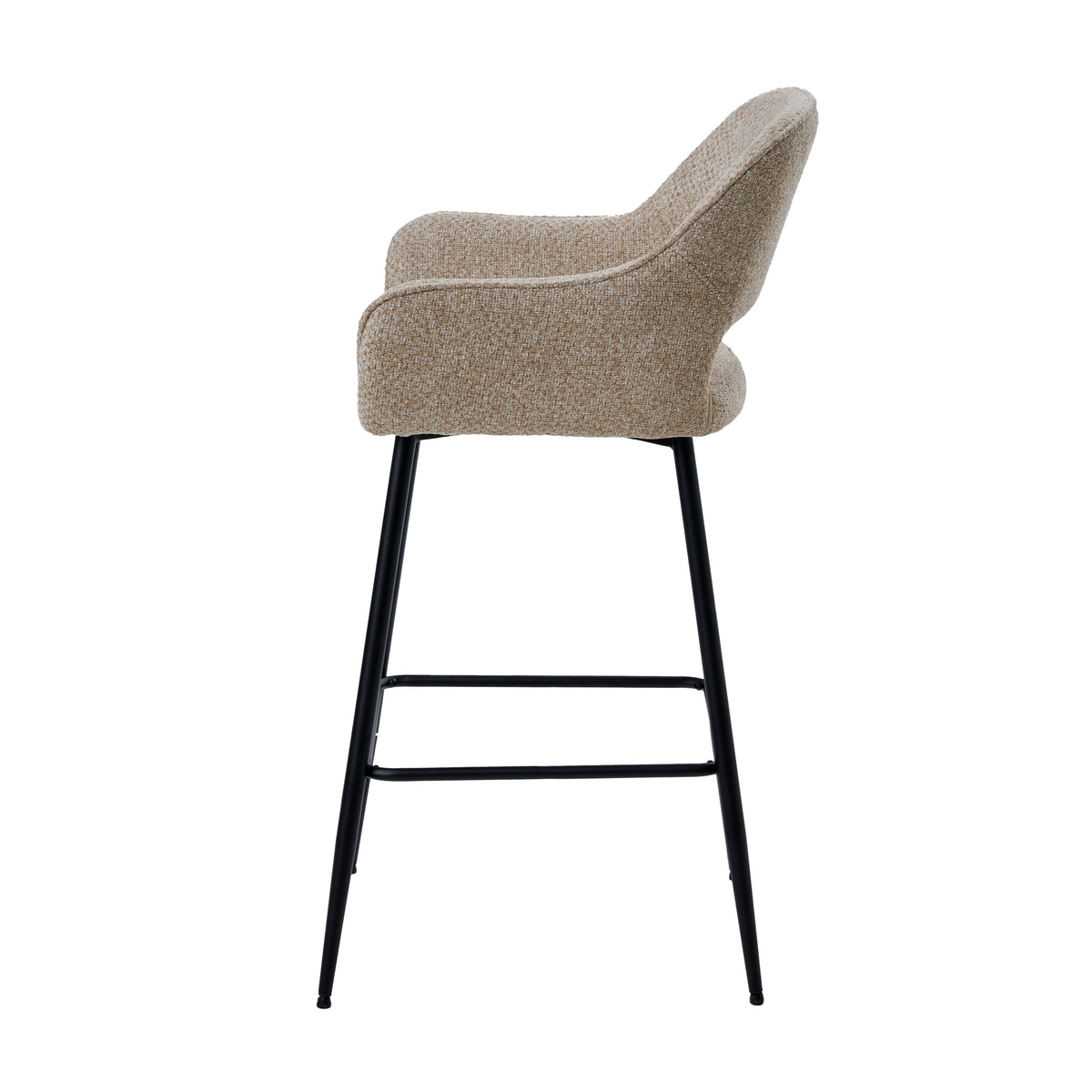 Fallon Bar Chair Opulence 08 Taupe Set van 2 PTMD