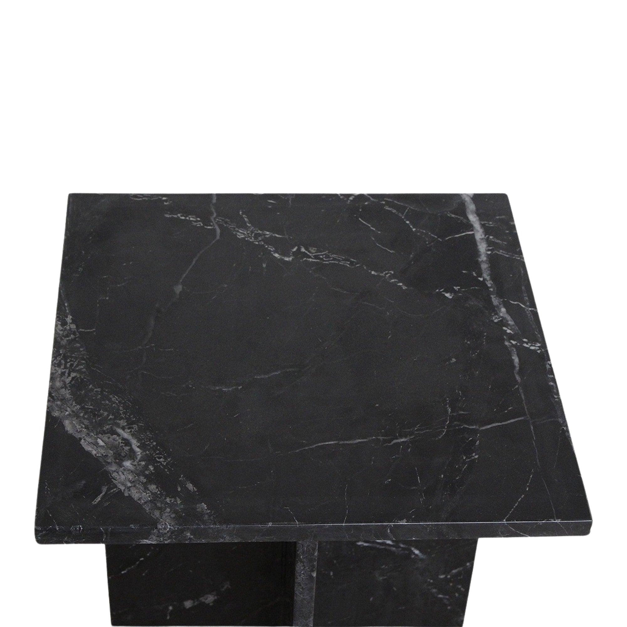 Bijzettafel Shanghai Marmer Zwart Raw Materials