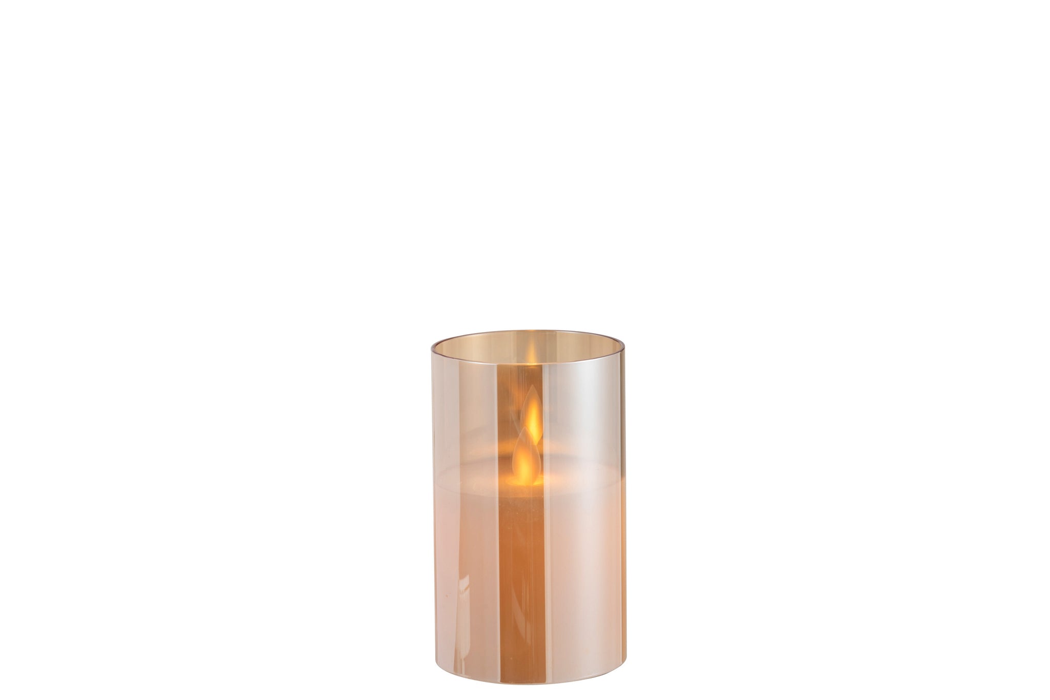 Ledlamp Blinkend Glas Goud Small