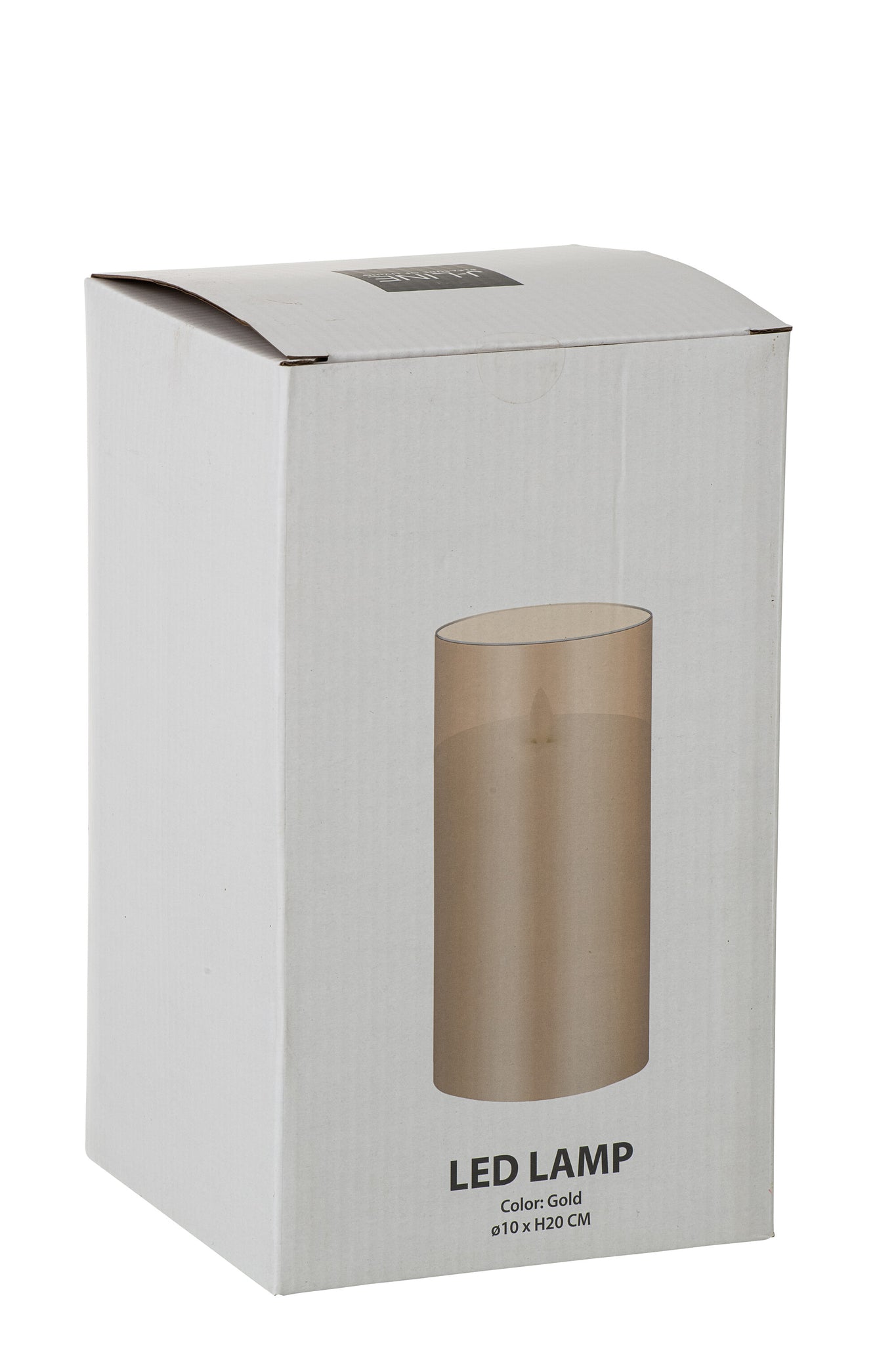Ledlamp Blinkend Glas Goud Medium