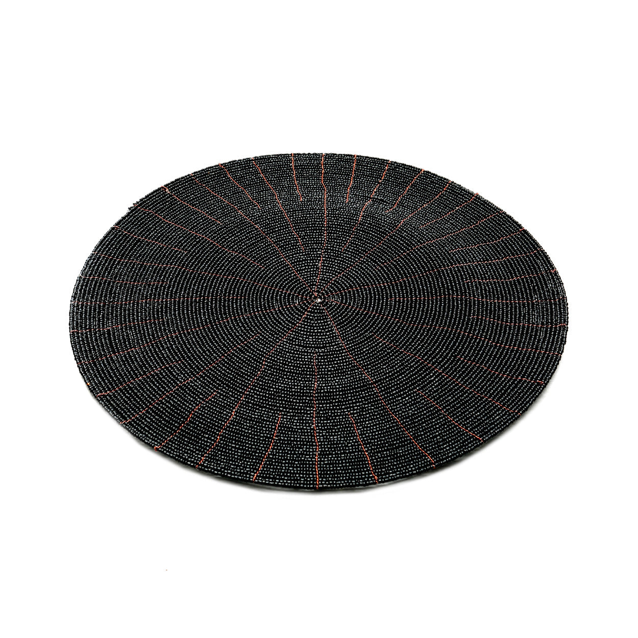 De Beaded Placemat - Zwart