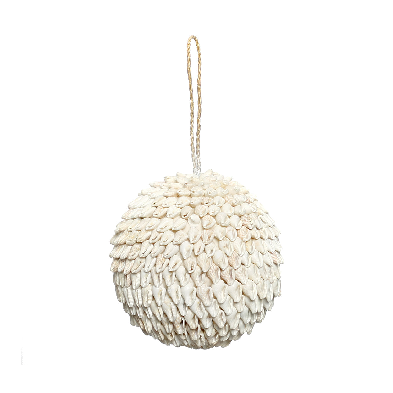 De Bubble Shell Bal Hanger - Wit - L