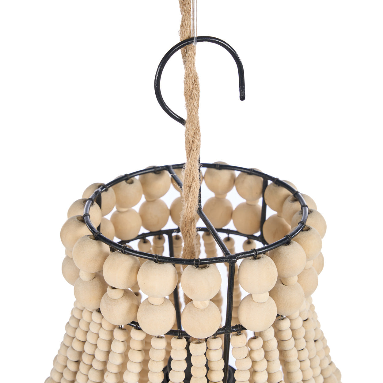 Kroonluchter Teardrop Naturel Medium Bazar Bizar