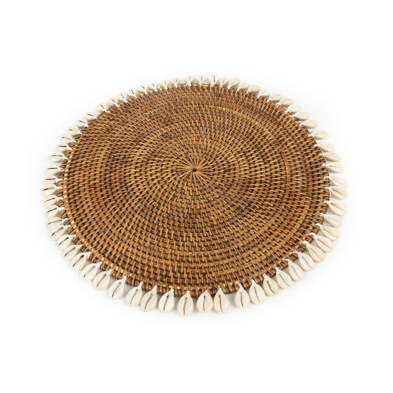 De Colonial Shell Placemat Naturel Bruin Bazar Bizar