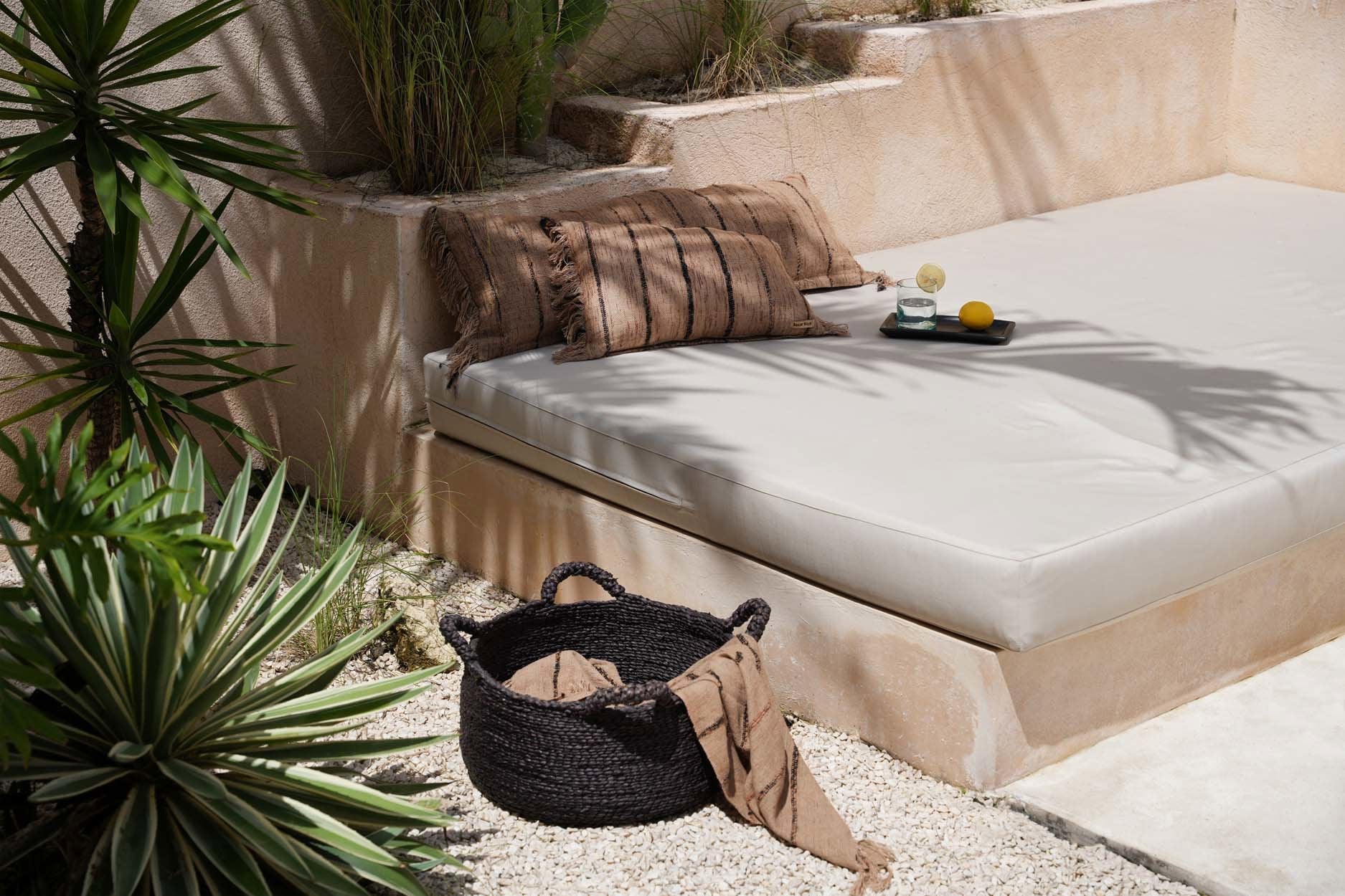 Les Quatre Mains Baskets - Black - M