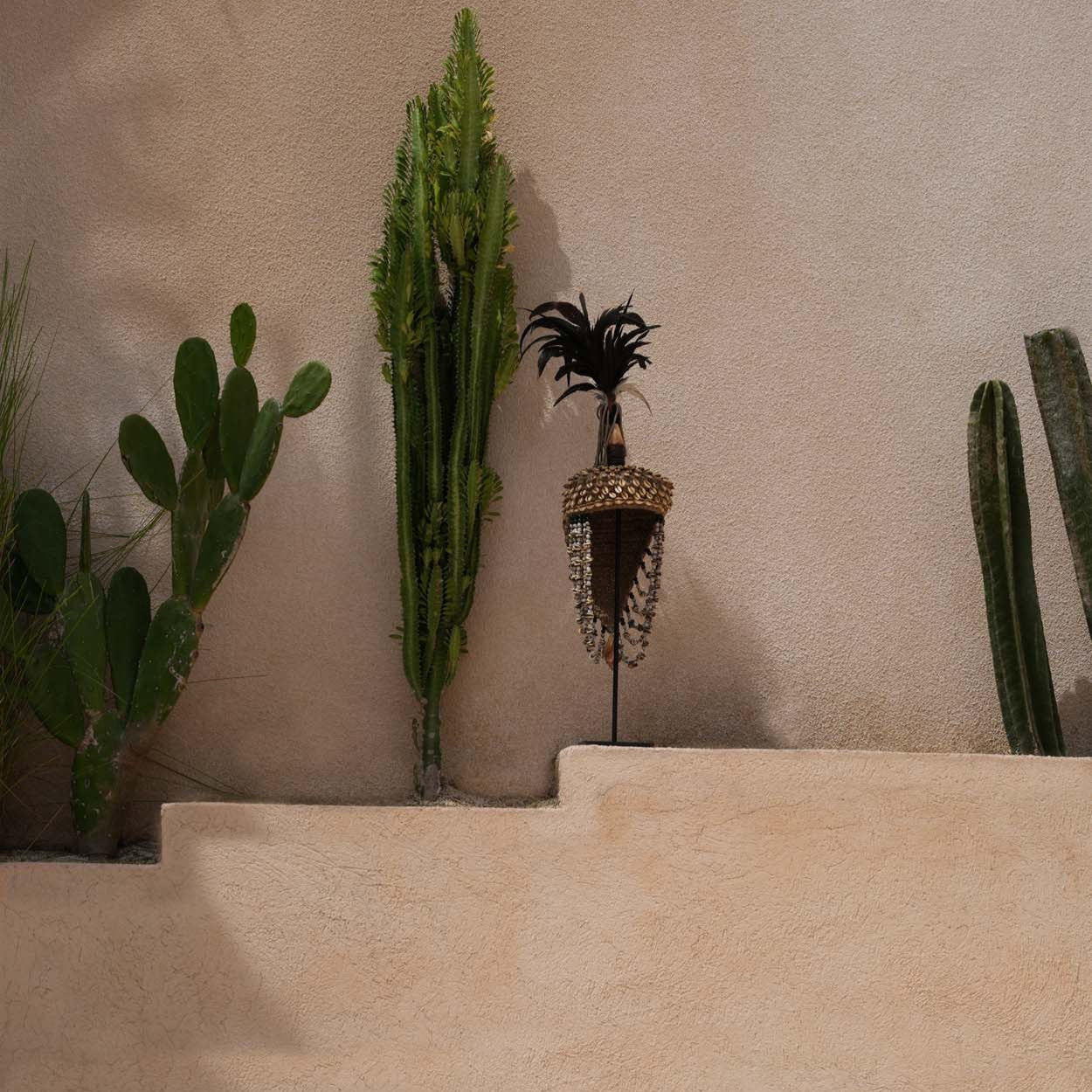 De Schelpen Hoed - Naturel Zwart