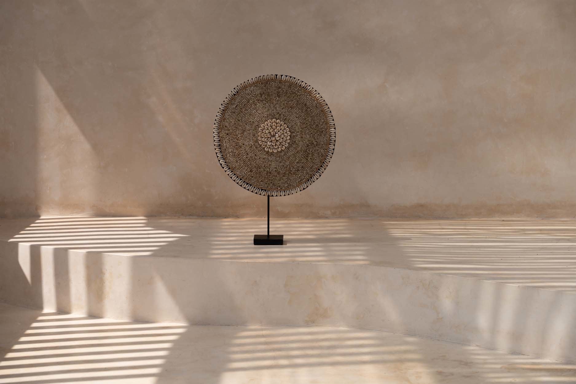 De Shell Guadeloupe op Stand - Naturel Wit