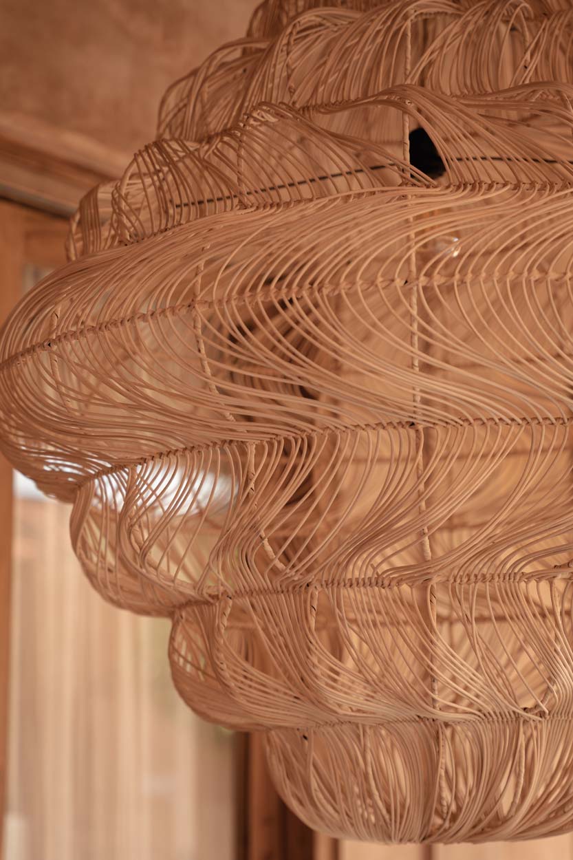 De Aurora Puff Hanglamp - Natuurlijk - XL Bazar Bizar