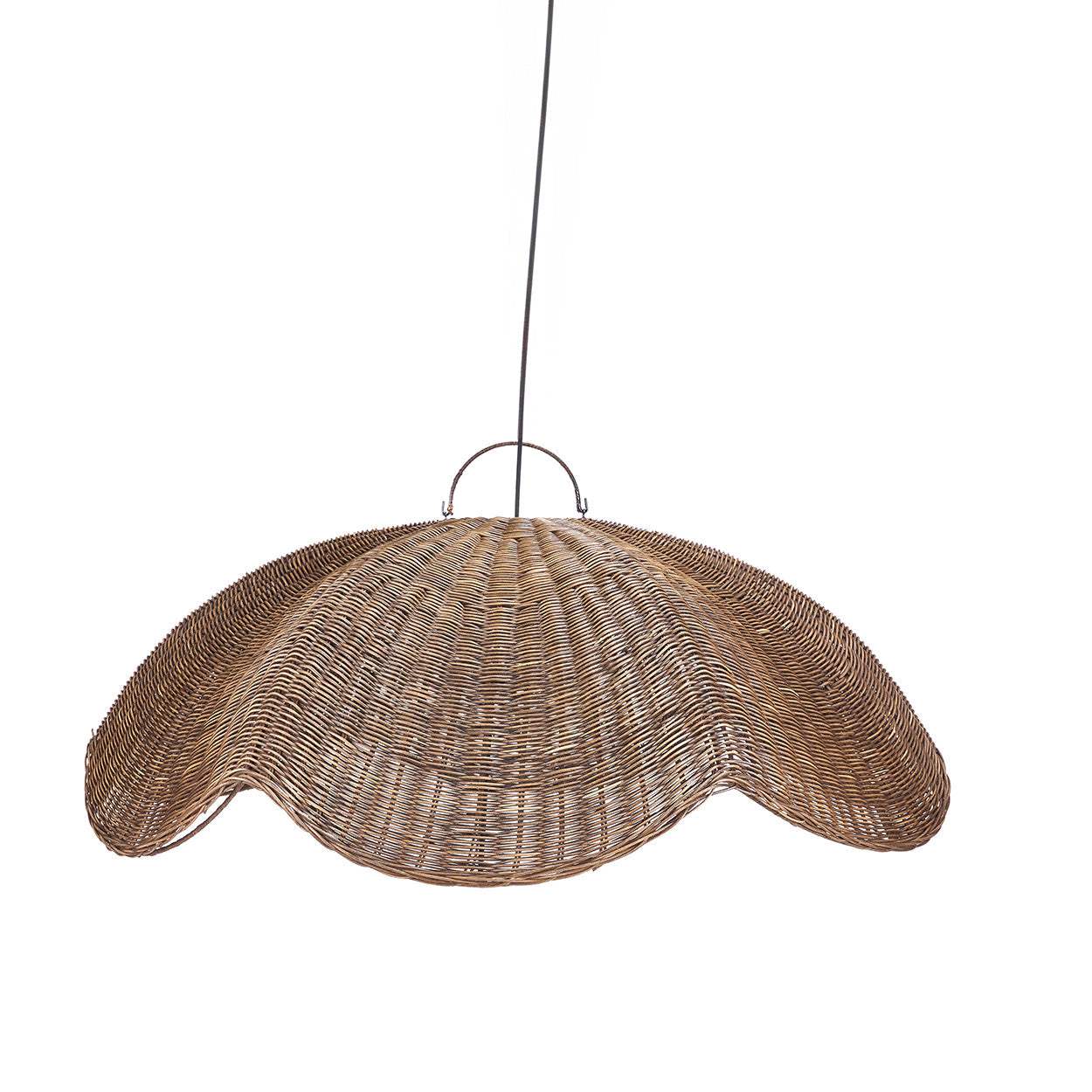 De Wave Hanglamp - Donker Noten - Large Bazar Bizar