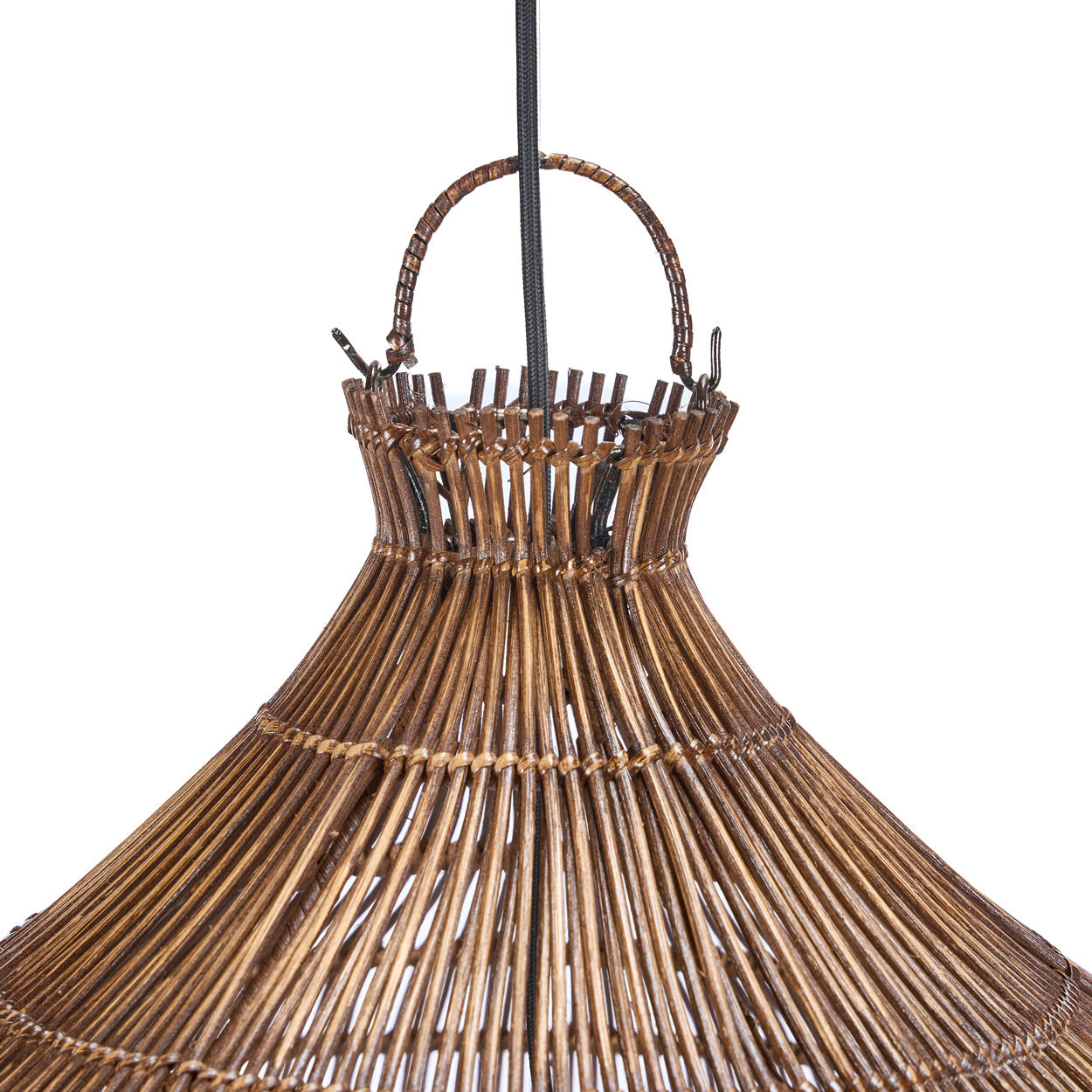 De Desert Gourd Hanglamp Donker Walnoot Large Bazar Bizar