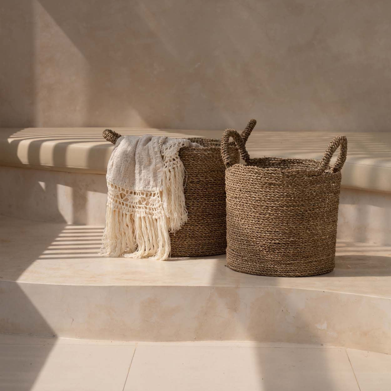 De Gypsy Bedsprei - Naturel