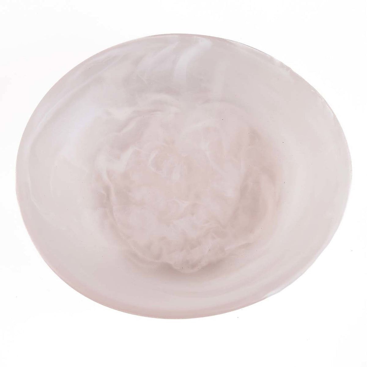 De Resin Organic Kom Roze Wit Medium Bazar Bizar