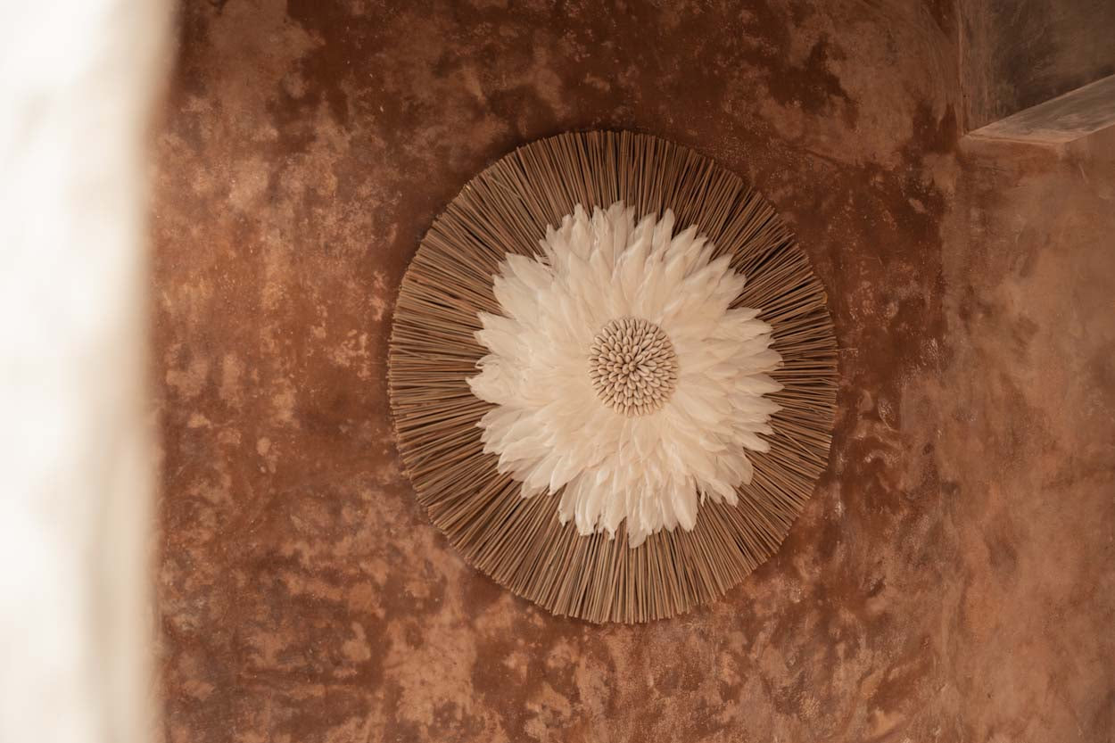 De Alang Feather Juju - Naturel Wit