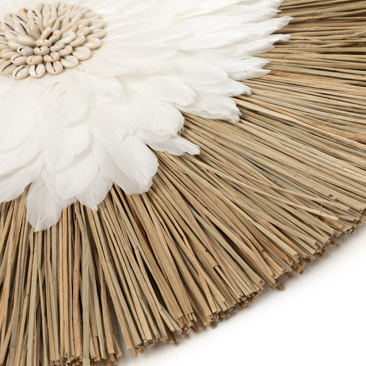 De Alang Feather Juju - Naturel Wit
