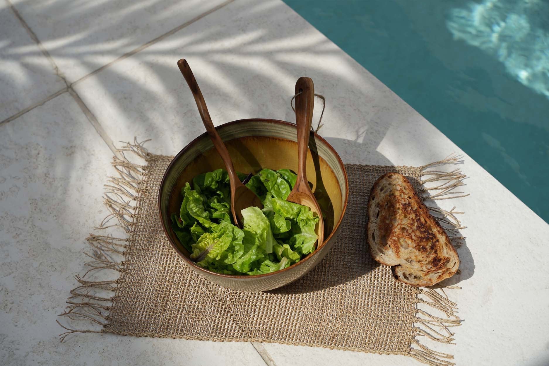 De Isey Raffia Placemat - Naturel 30 cm x 50 cm