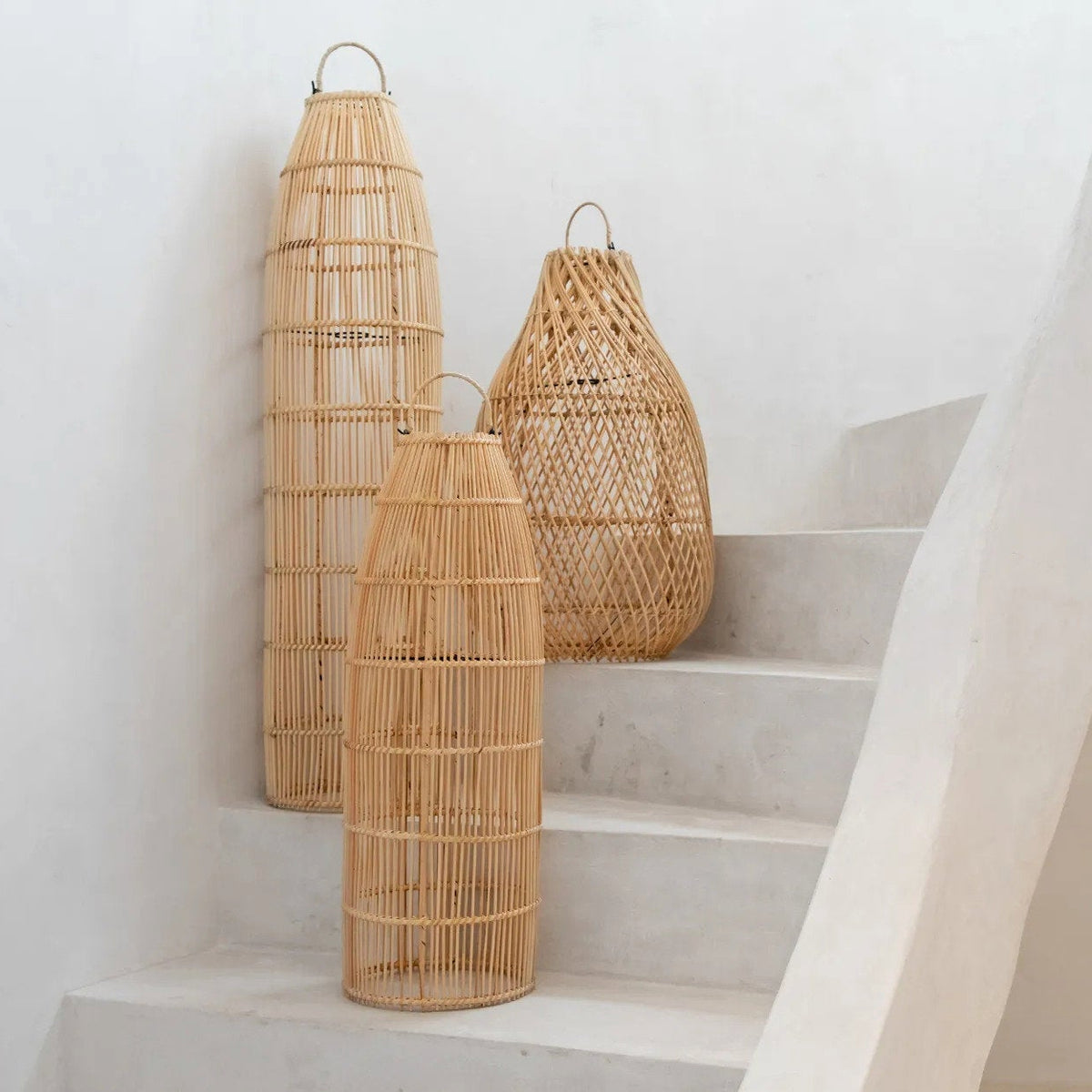 De Fish Trap Hanglamp Naturel Large Bazar Bizar