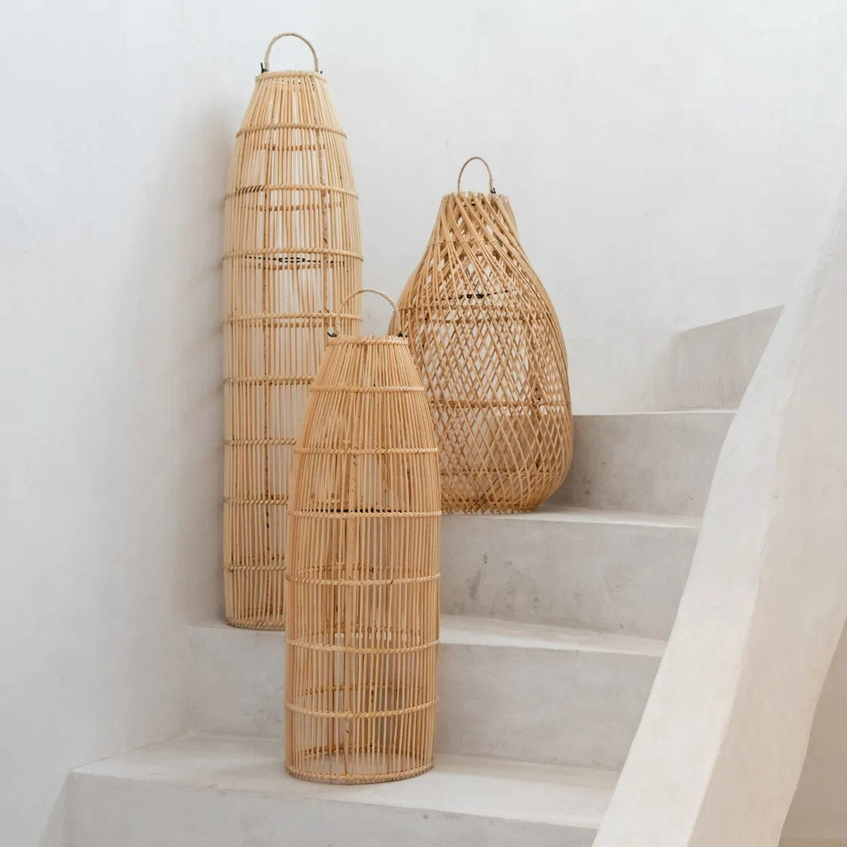 De Fish Trap Hanglamp Naturel Medium Bazar Bizar
