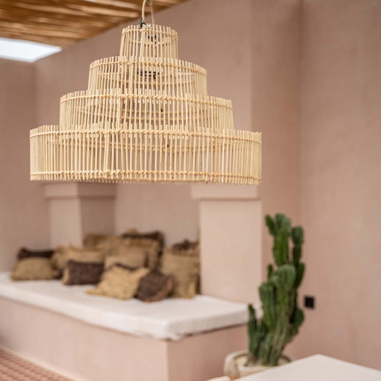De Wedding Cake Hanglamp - Naturel - M