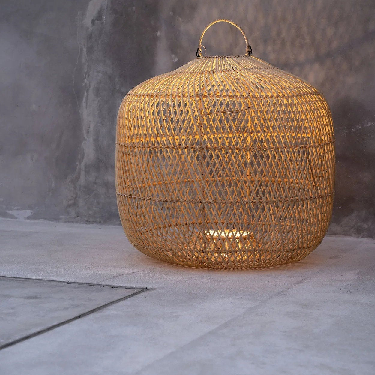 De Batu Bolong Hanglamp Naturel Medium Bazar Bizar