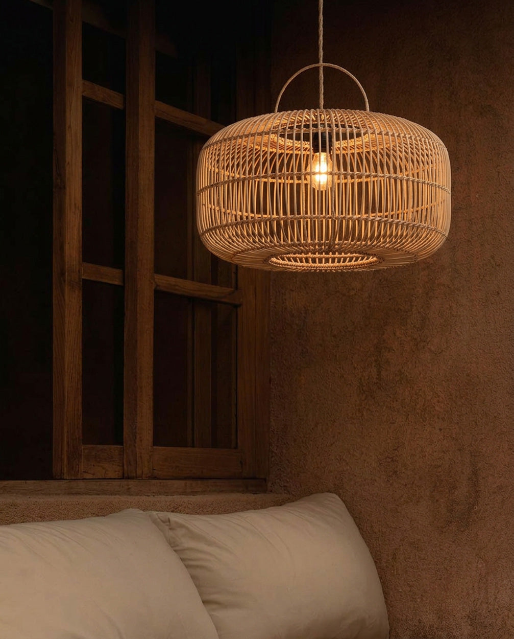 De Arun Hanglamp - Naturel - Large Bazar Bizar