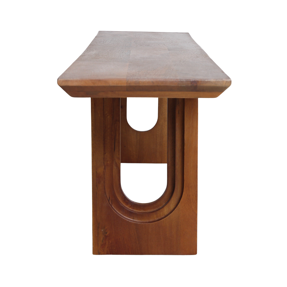 Eetkamerbank Bullnose Chamfered Mangohout 240cm Raw Materials