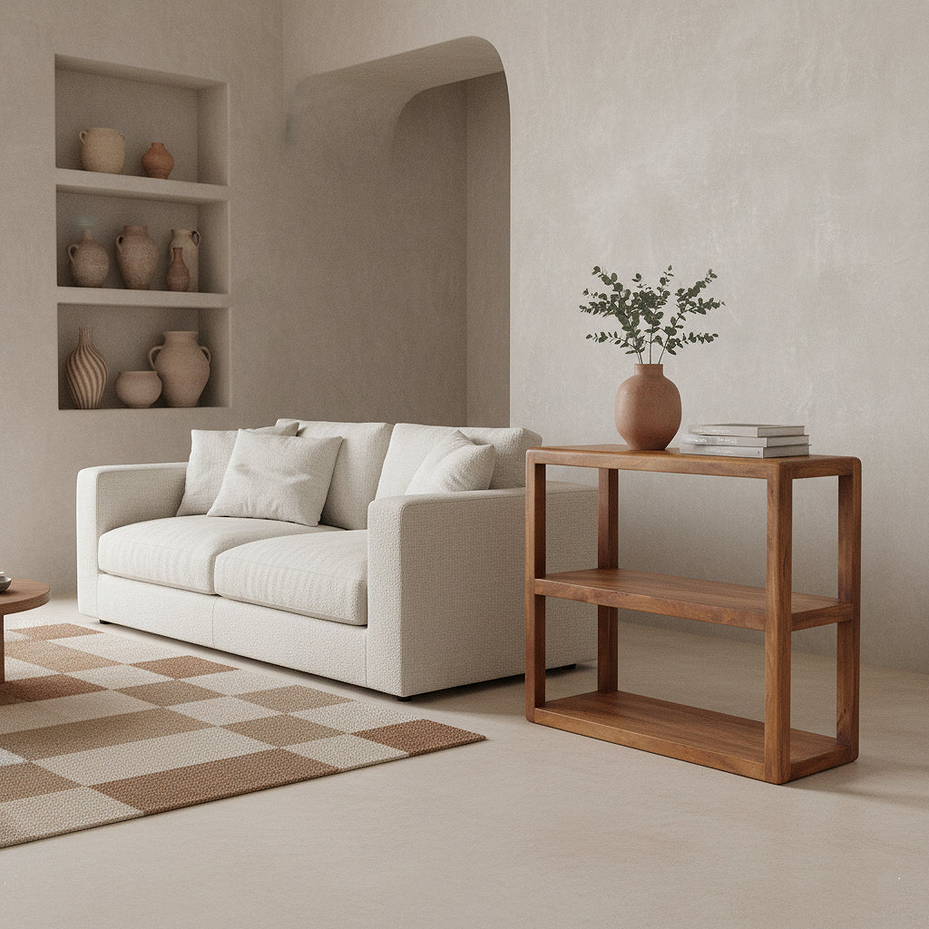 Bullnose Rek Met 3 Planken Raw Materials